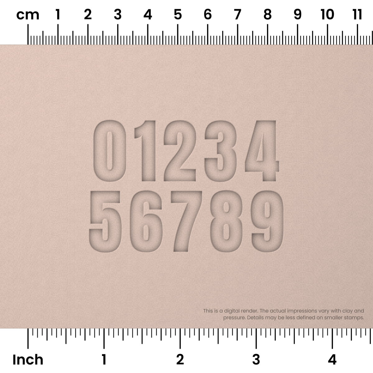 Anton | Number Stamp Sets - Ceramind® Tools