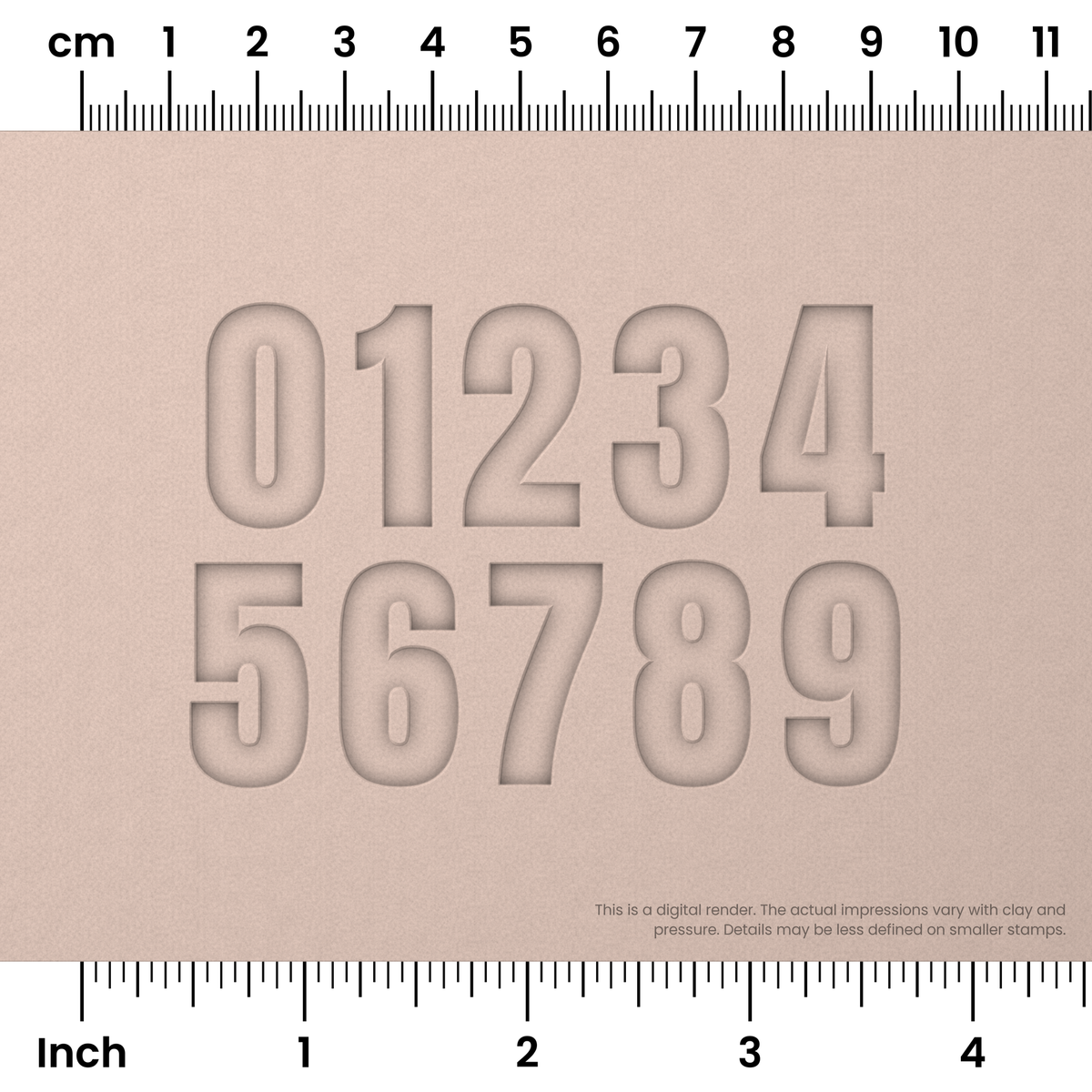 Anton | Number Stamp Sets - Ceramind® Tools