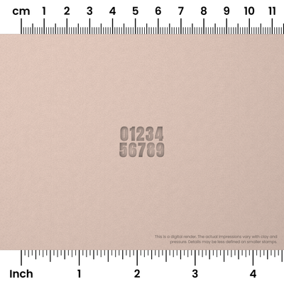 Anton | Number Stamp Sets - Ceramind® Tools