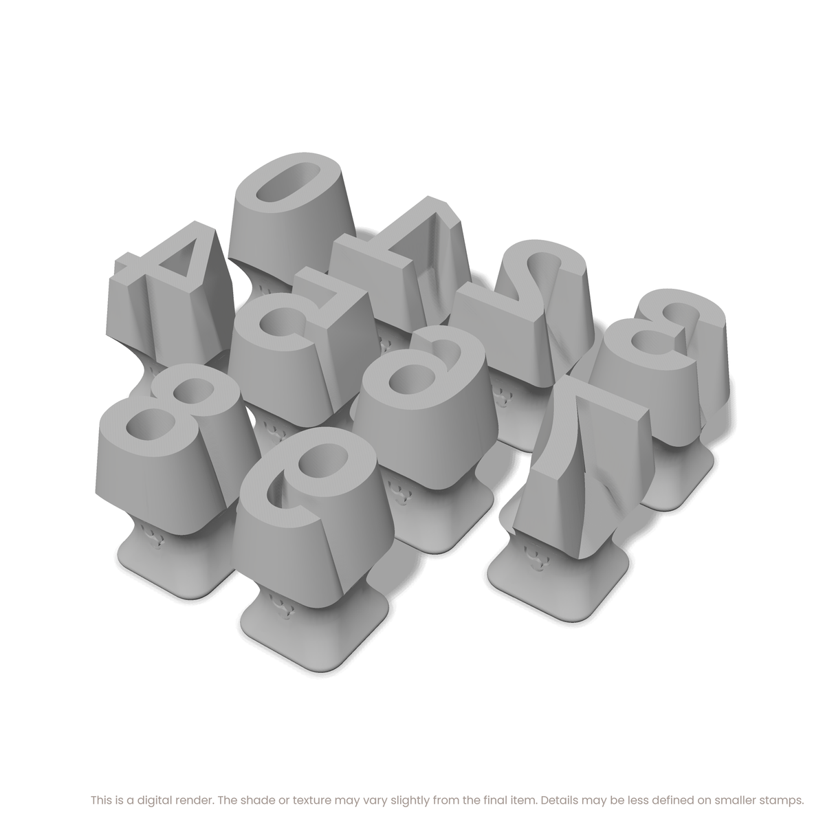 Arimo | Number Stamp Sets - Ceramind® Tools