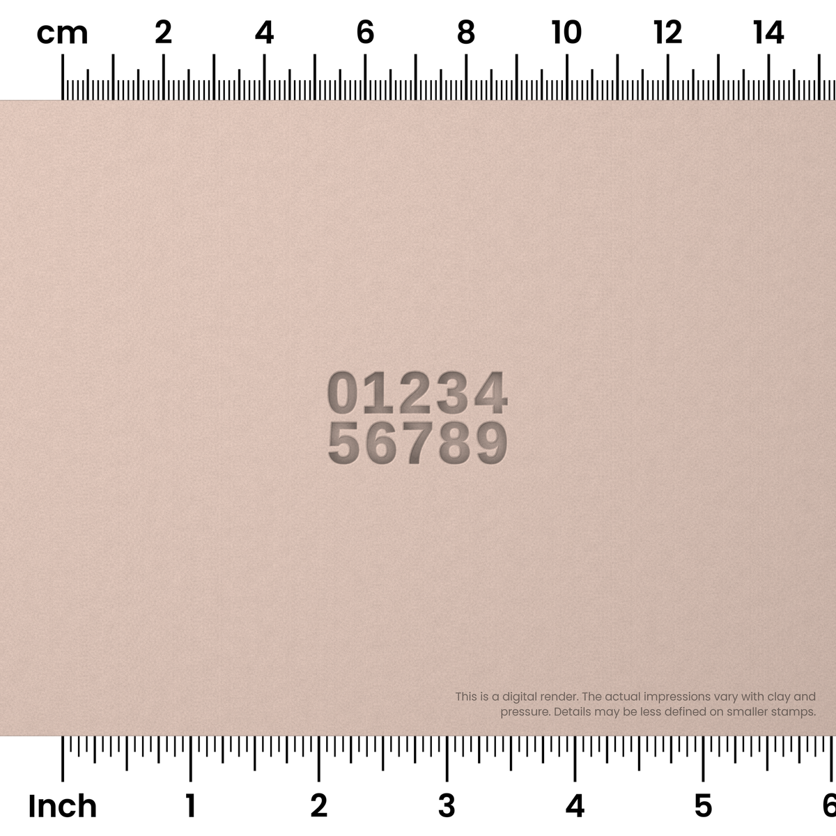 Arimo | Number Stamp Sets - Ceramind® Tools
