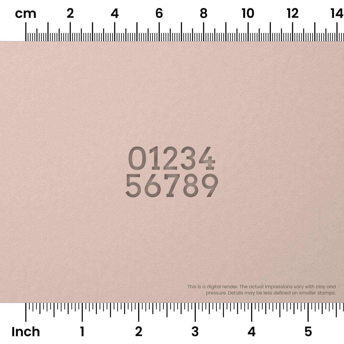 Arvo | Number Stamp Sets - Ceramind® Tools