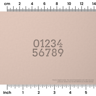 Arvo | Number Stamp Sets - Ceramind® Tools