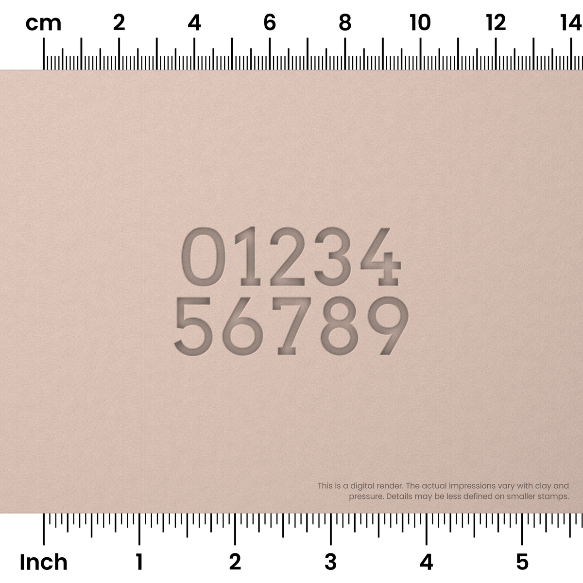 Arvo | Number Stamp Sets - Ceramind® Tools