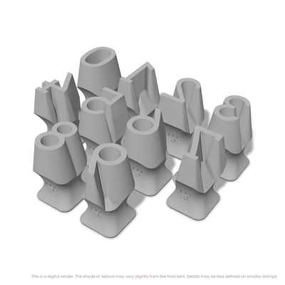 Arvo | Number Stamp Sets - Ceramind® Tools