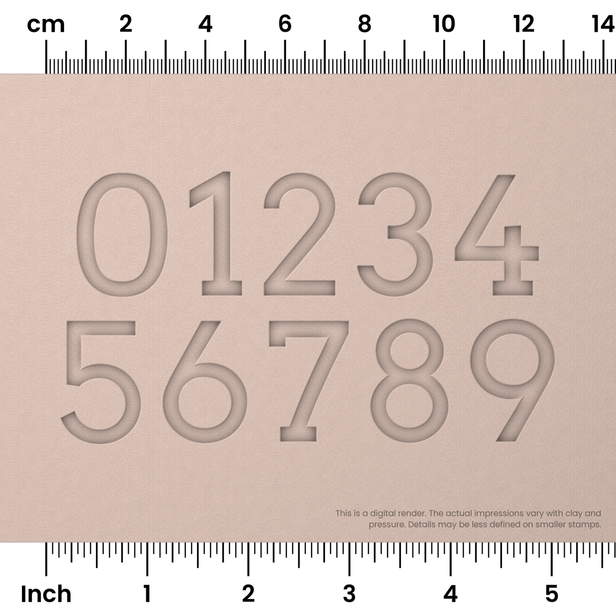Arvo | Number Stamp Sets - Ceramind® Tools