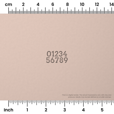 Arvo | Number Stamp Sets - Ceramind® Tools