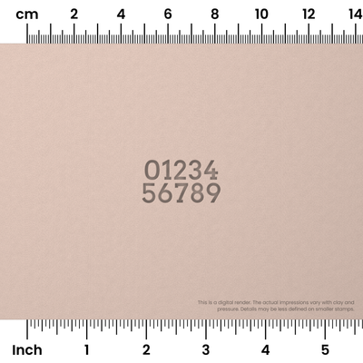 Arvo | Number Stamp Sets - Ceramind® Tools