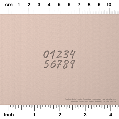 Caveat | Number Stamp Sets - Ceramind® Tools