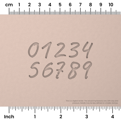 Caveat | Number Stamp Sets - Ceramind® Tools