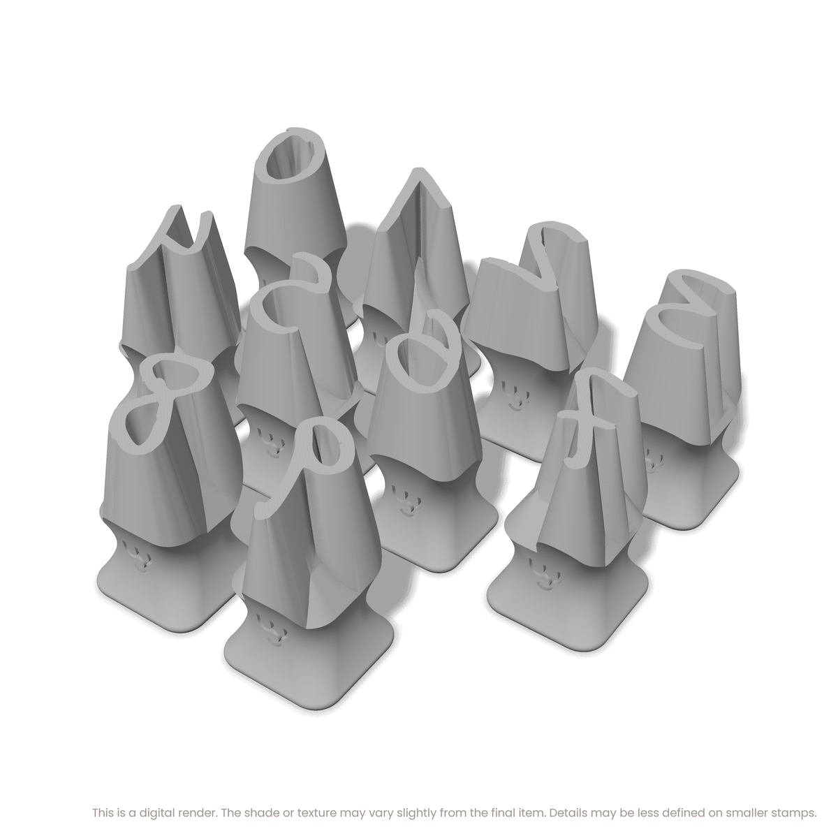 Caveat | Number Stamp Sets - Ceramind® Tools