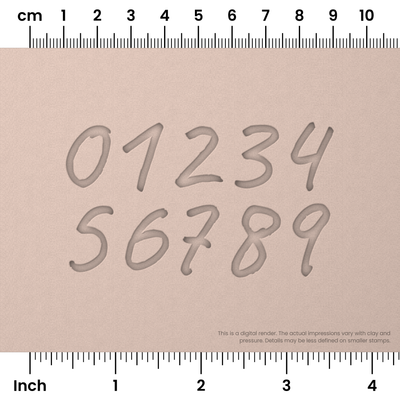 Caveat | Number Stamp Sets - Ceramind® Tools