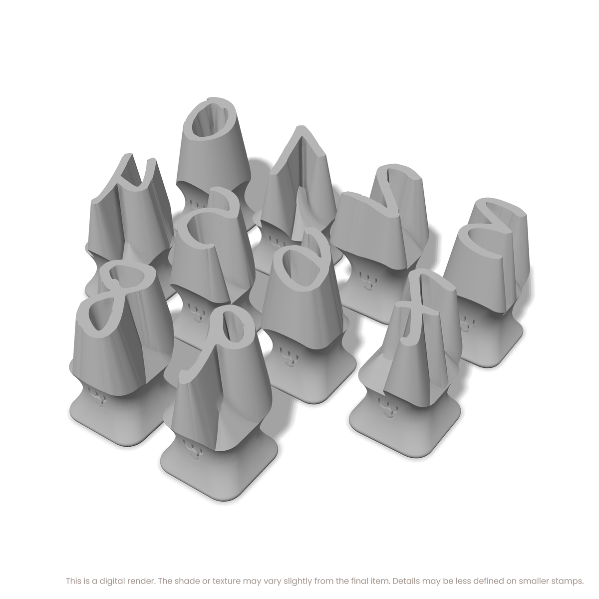 Caveat | Number Stamp Sets - Ceramind® Tools