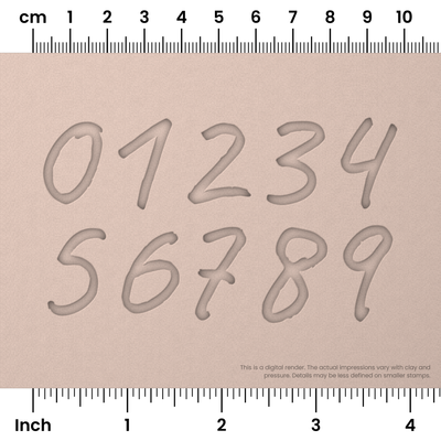 Caveat | Number Stamp Sets - Ceramind® Tools