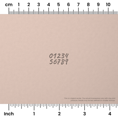 Caveat | Number Stamp Sets - Ceramind® Tools