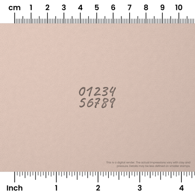 Caveat | Number Stamp Sets - Ceramind® Tools