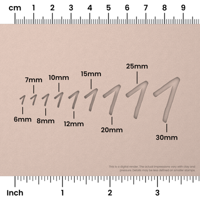 Caveat | Number Stamp Sets - Ceramind® Tools