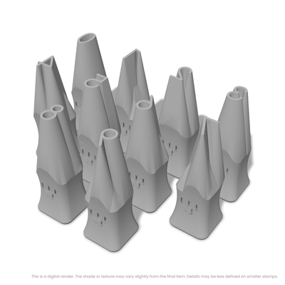 Comfortaa | Number Stamp Sets - Ceramind® Tools