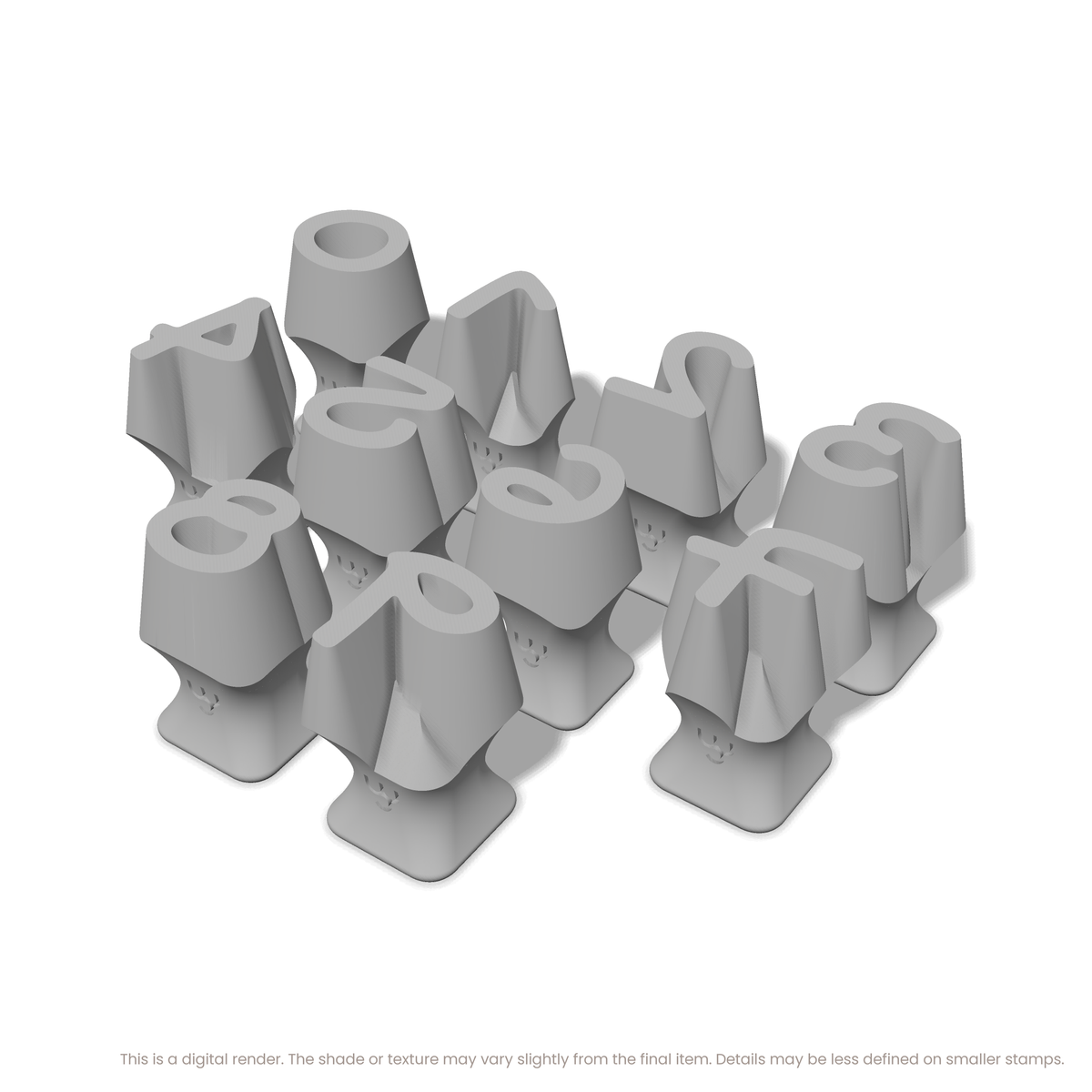 Gochi Hand | Number Stamp Sets - Ceramind® Tools