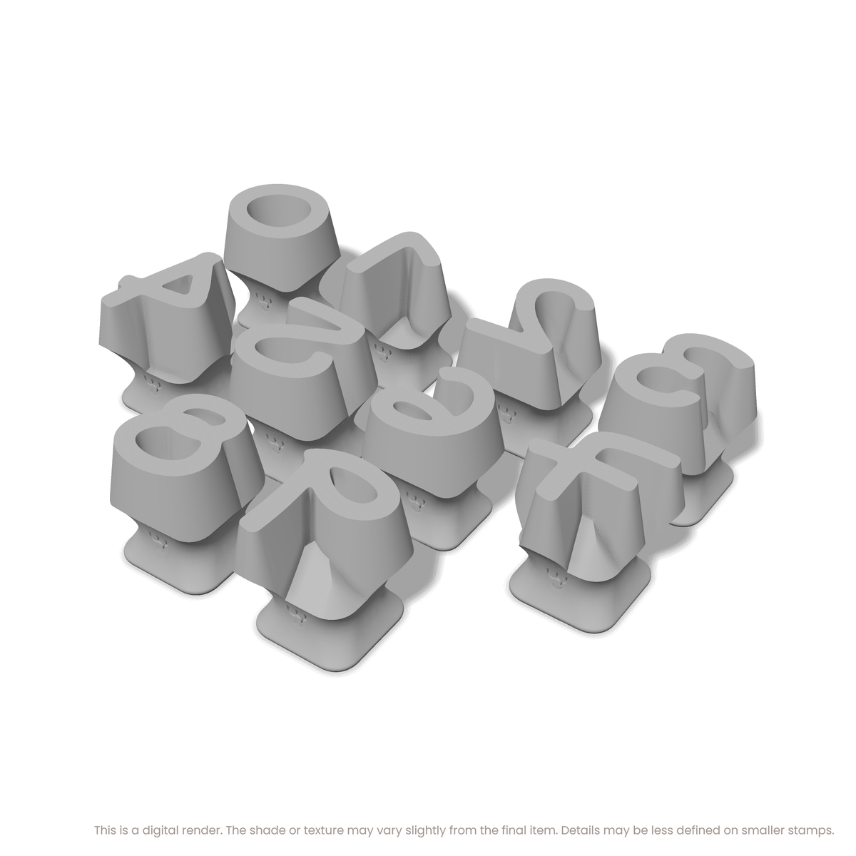Gochi Hand | Number Stamp Sets - Ceramind® Tools