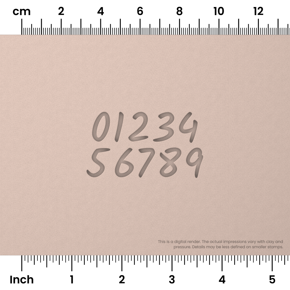 Kalam | Number Stamp Sets - Ceramind® Tools