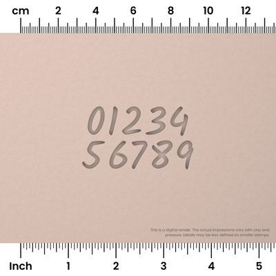 Kalam | Number Stamp Sets - Ceramind® Tools