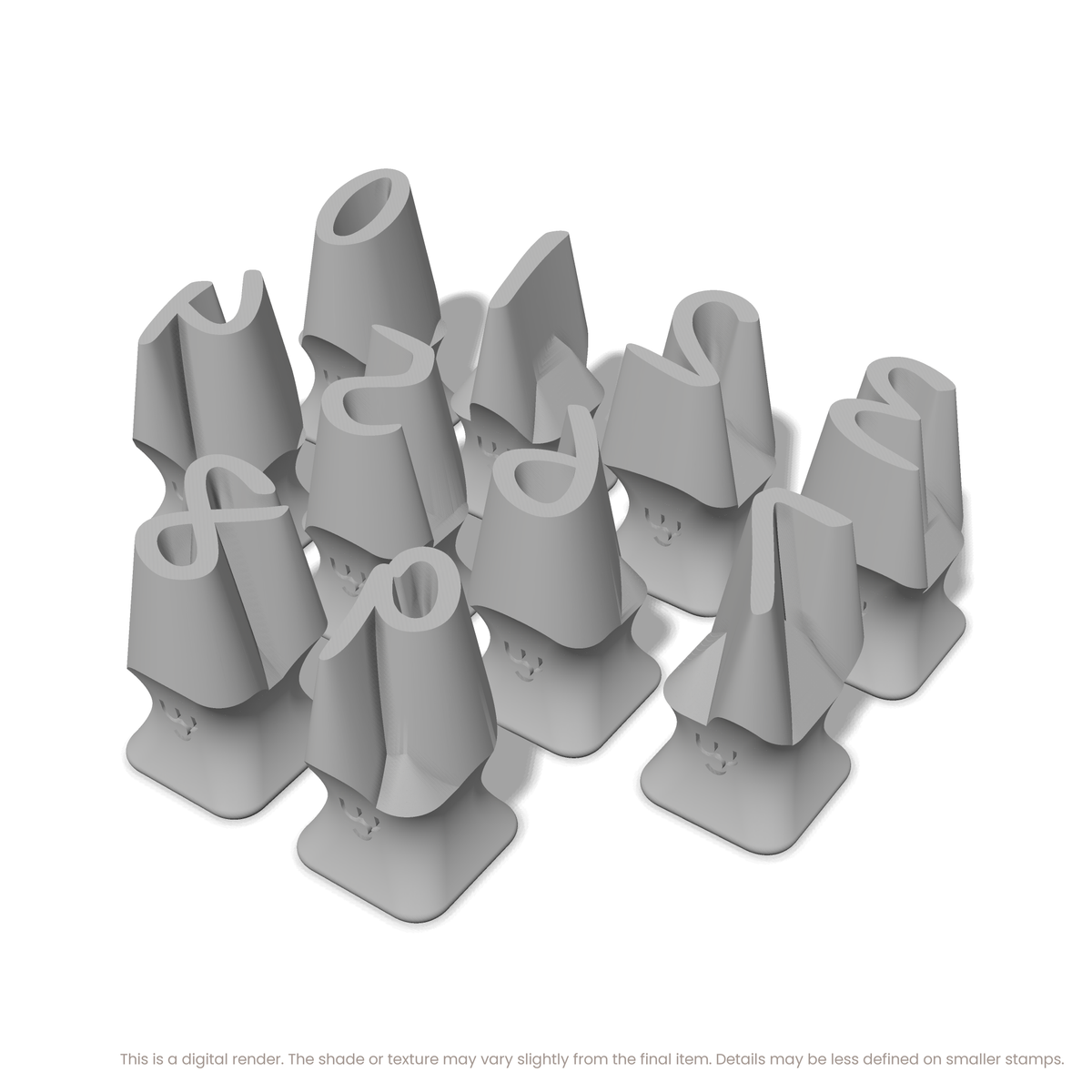 Kalam | Number Stamp Sets - Ceramind® Tools