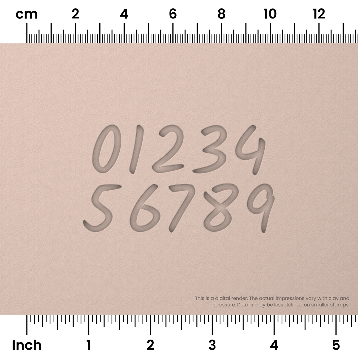 Kalam | Number Stamp Sets - Ceramind® Tools