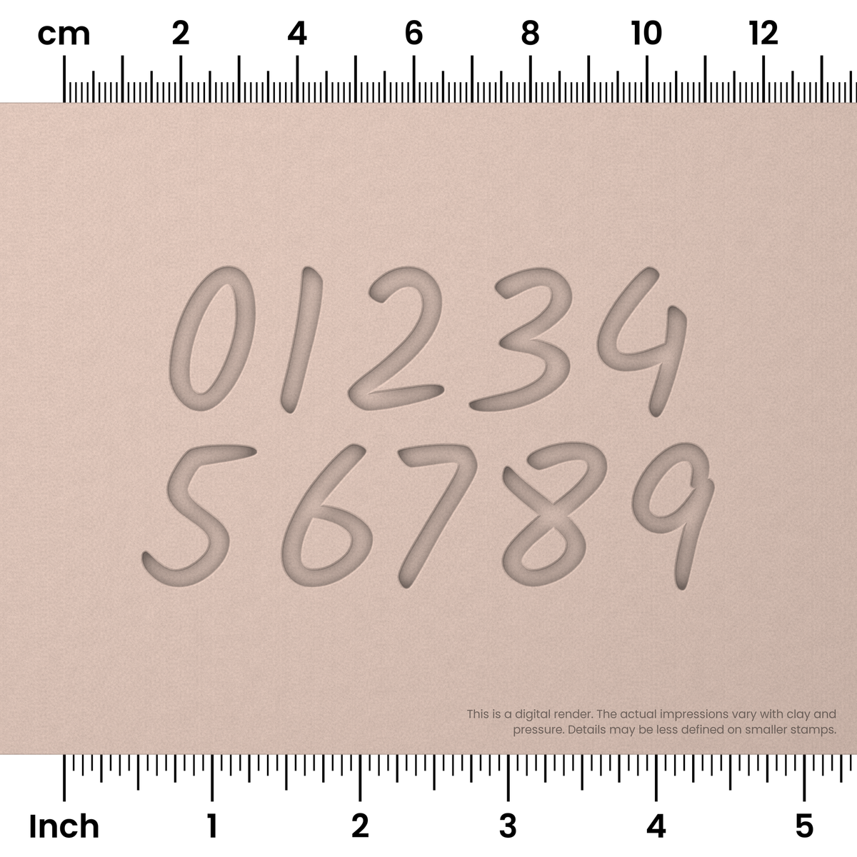 Kalam | Number Stamp Sets - Ceramind® Tools