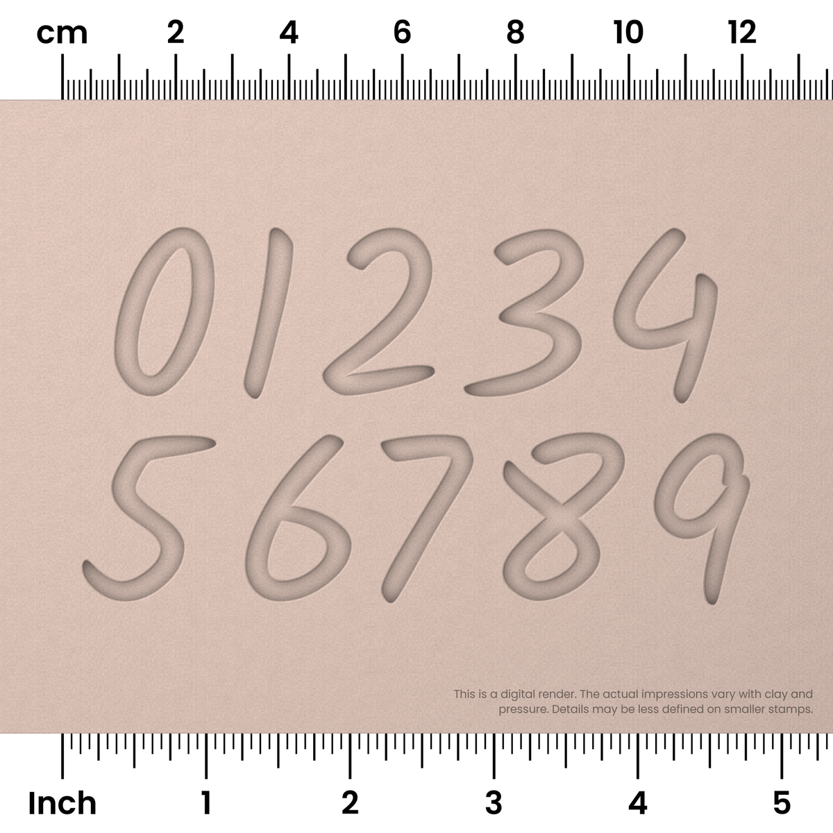 Kalam | Number Stamp Sets - Ceramind® Tools