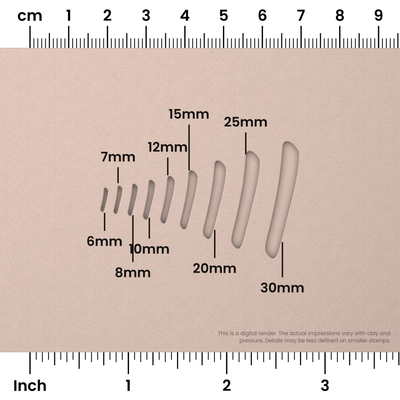 Kalam | Number Stamp Sets - Ceramind® Tools