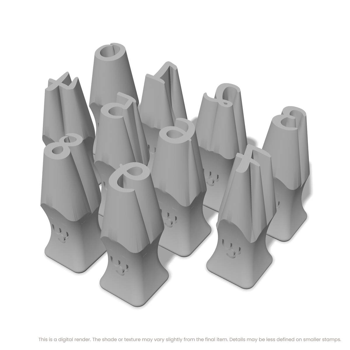 Leckerli One | Number Stamp Sets - Ceramind® Tools