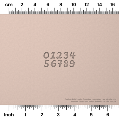 Leckerli One | Number Stamp Sets - Ceramind® Tools
