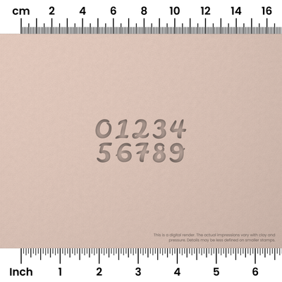 Leckerli One | Number Stamp Sets - Ceramind® Tools