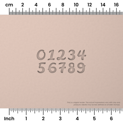 Leckerli One | Number Stamp Sets - Ceramind® Tools