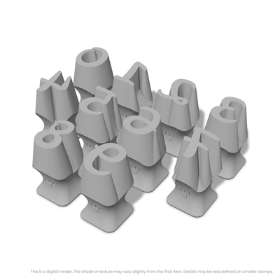 Leckerli One | Number Stamp Sets - Ceramind® Tools
