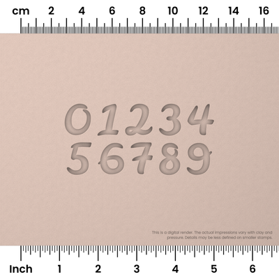 Leckerli One | Number Stamp Sets - Ceramind® Tools
