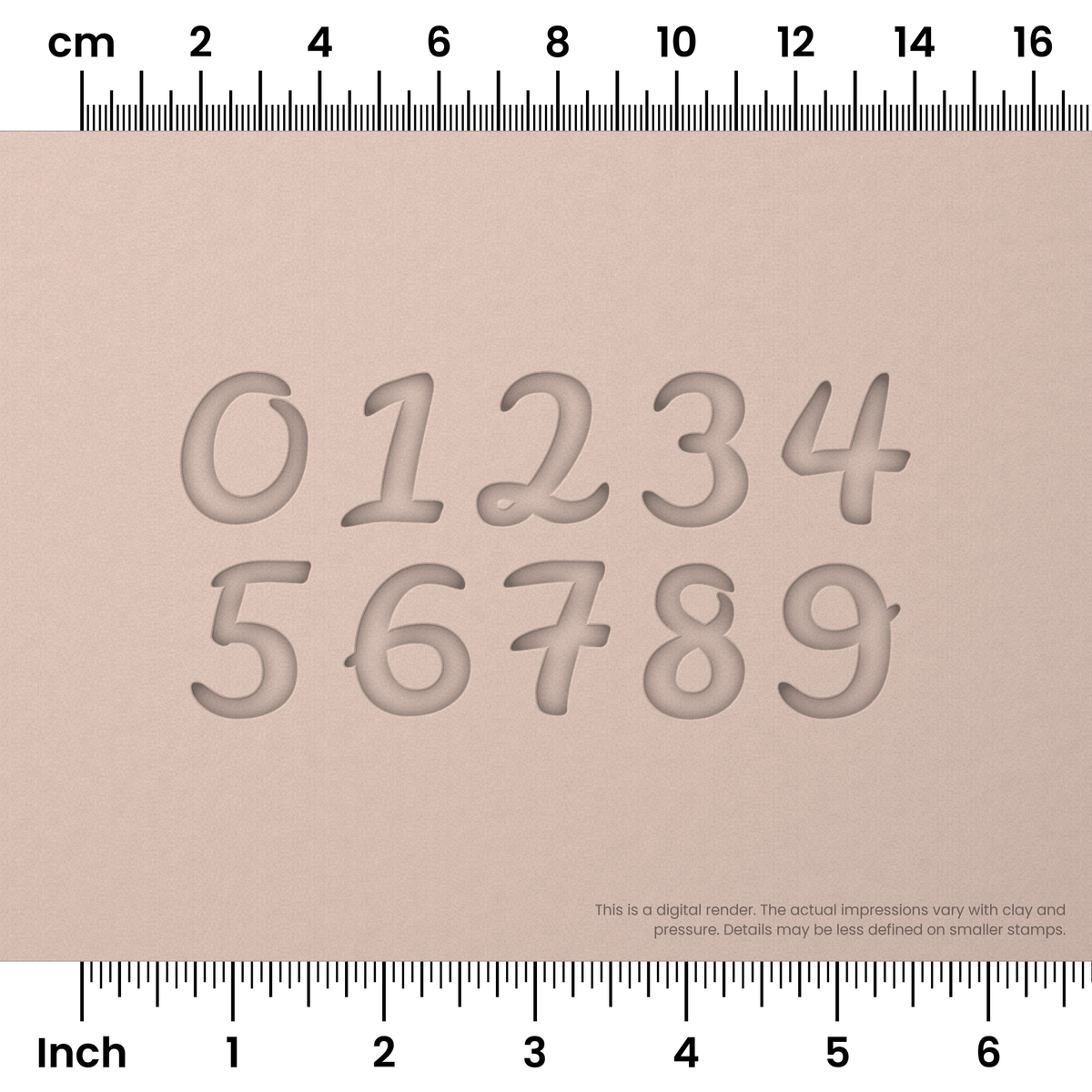 Leckerli One | Number Stamp Sets - Ceramind® Tools