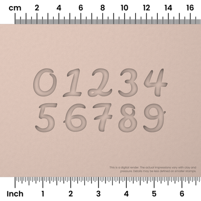 Leckerli One | Number Stamp Sets - Ceramind® Tools