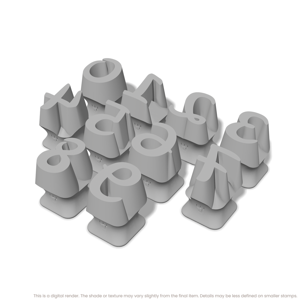 Leckerli One | Number Stamp Sets - Ceramind® Tools