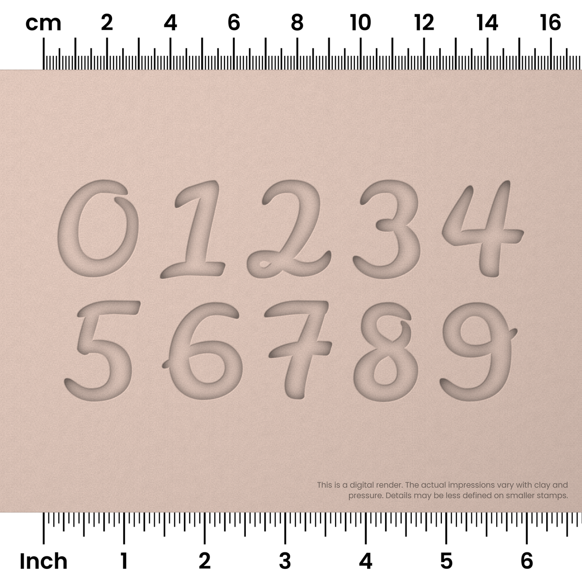 Leckerli One | Number Stamp Sets - Ceramind® Tools