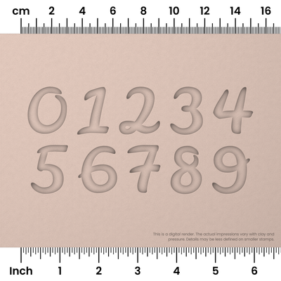 Leckerli One | Number Stamp Sets - Ceramind® Tools