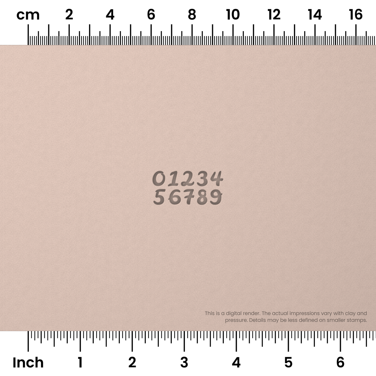 Leckerli One | Number Stamp Sets - Ceramind® Tools
