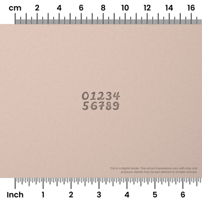 Leckerli One | Number Stamp Sets - Ceramind® Tools