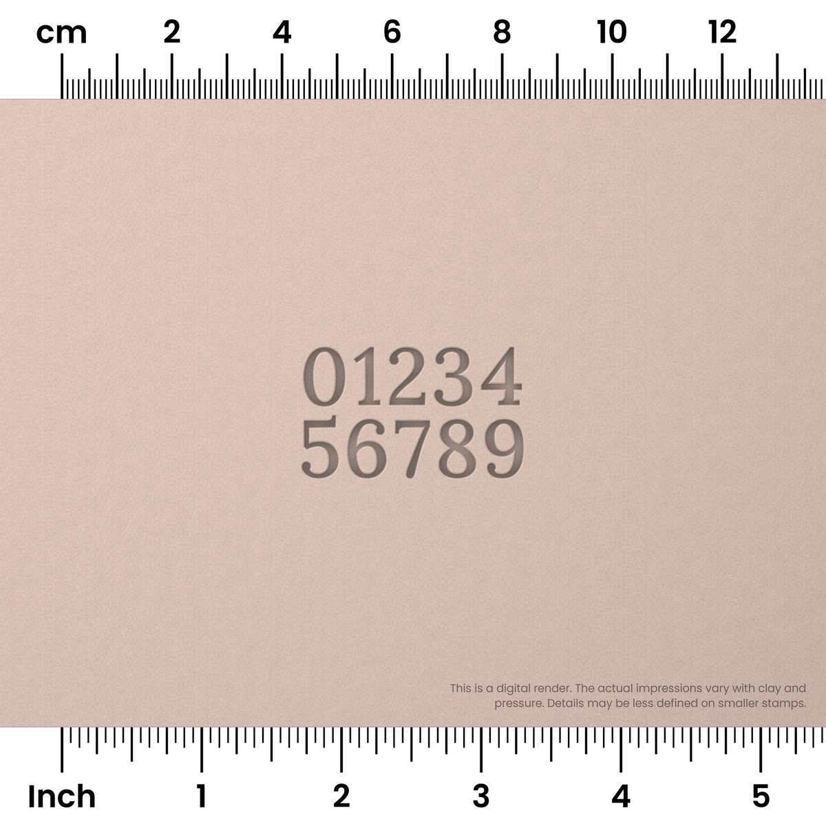 Lora | Number Stamp Sets - Ceramind® Tools