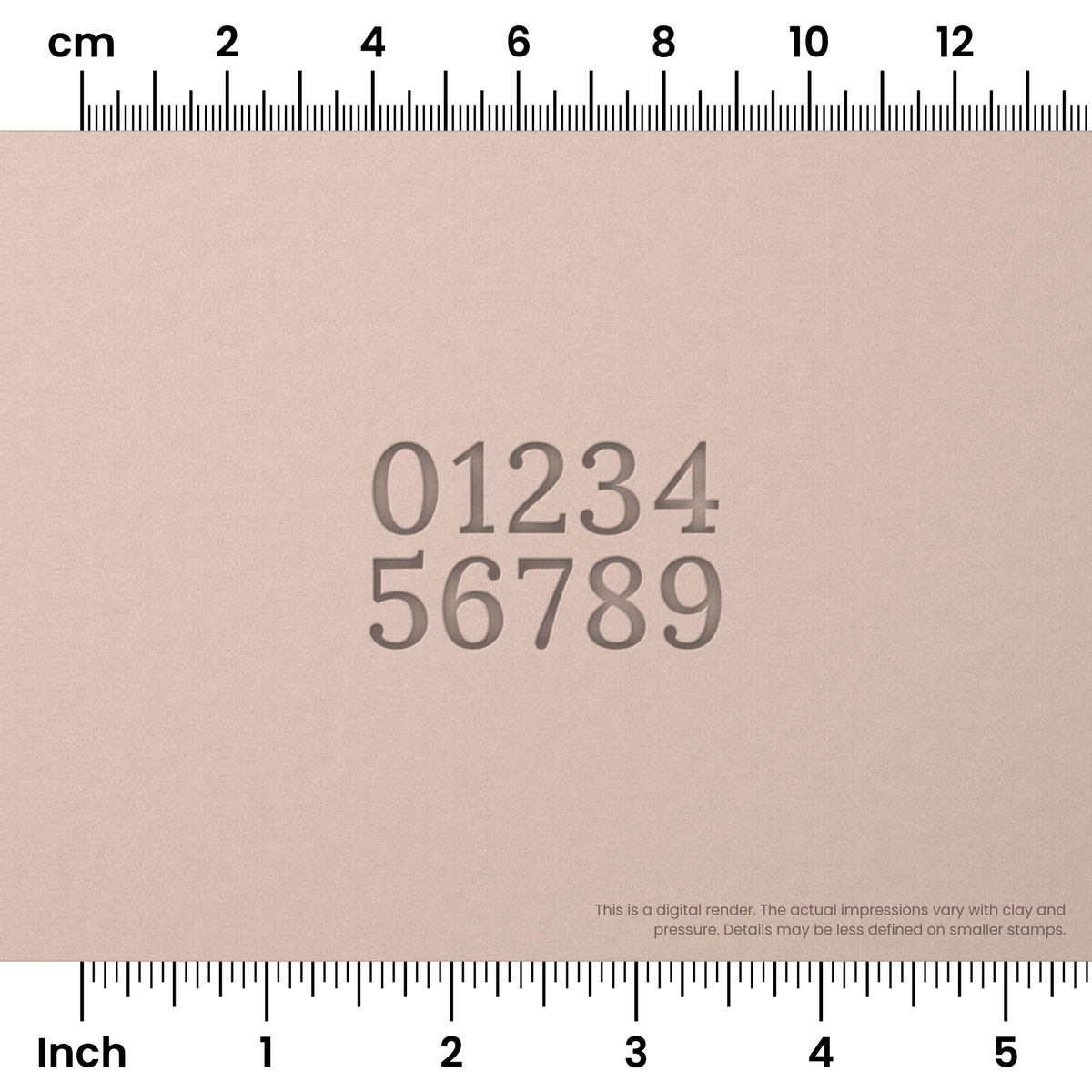 Lora | Number Stamp Sets - Ceramind® Tools