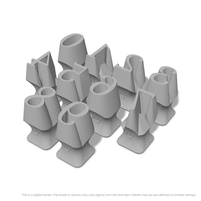 Lora | Number Stamp Sets - Ceramind® Tools