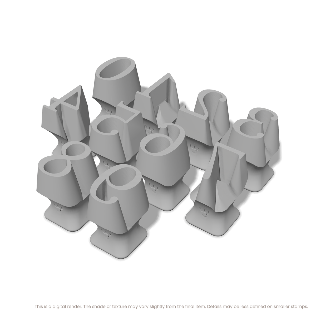 Lora | Number Stamp Sets - Ceramind® Tools