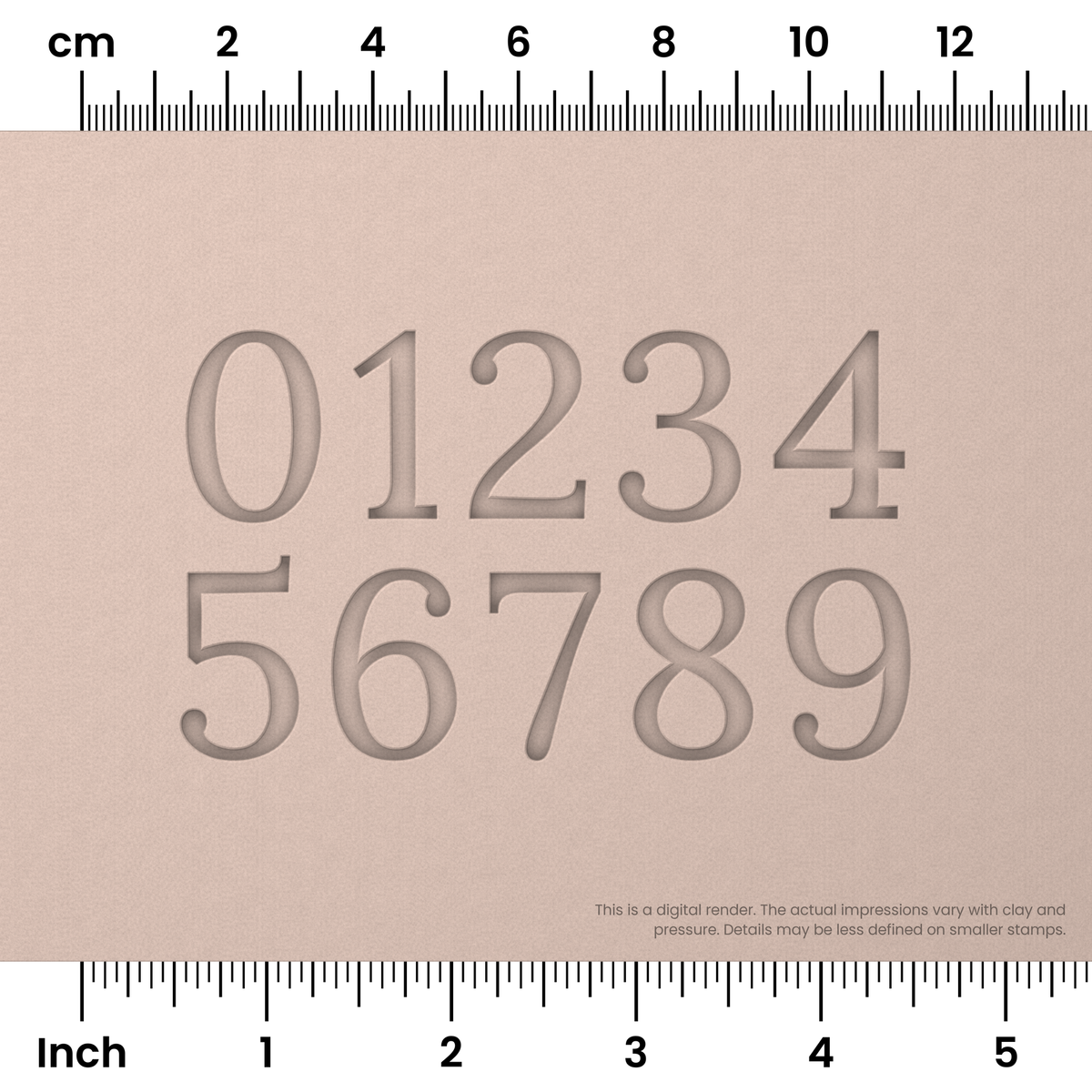 Lora | Number Stamp Sets - Ceramind® Tools
