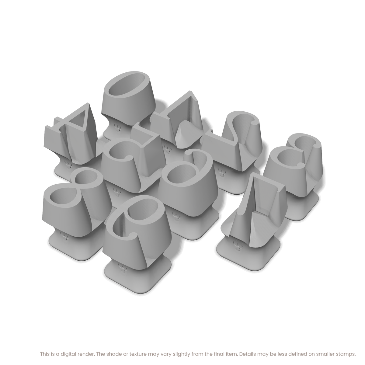 Lora | Number Stamp Sets - Ceramind® Tools